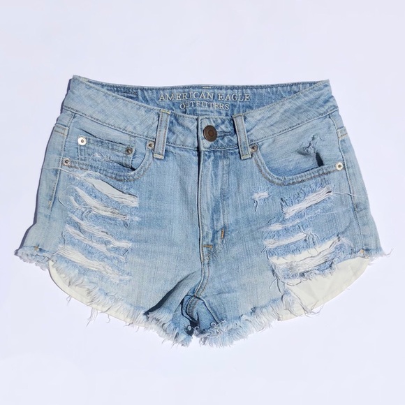 American Eagle Outfitters Pants - AEO Hi-Rise Festival Jean Shorts